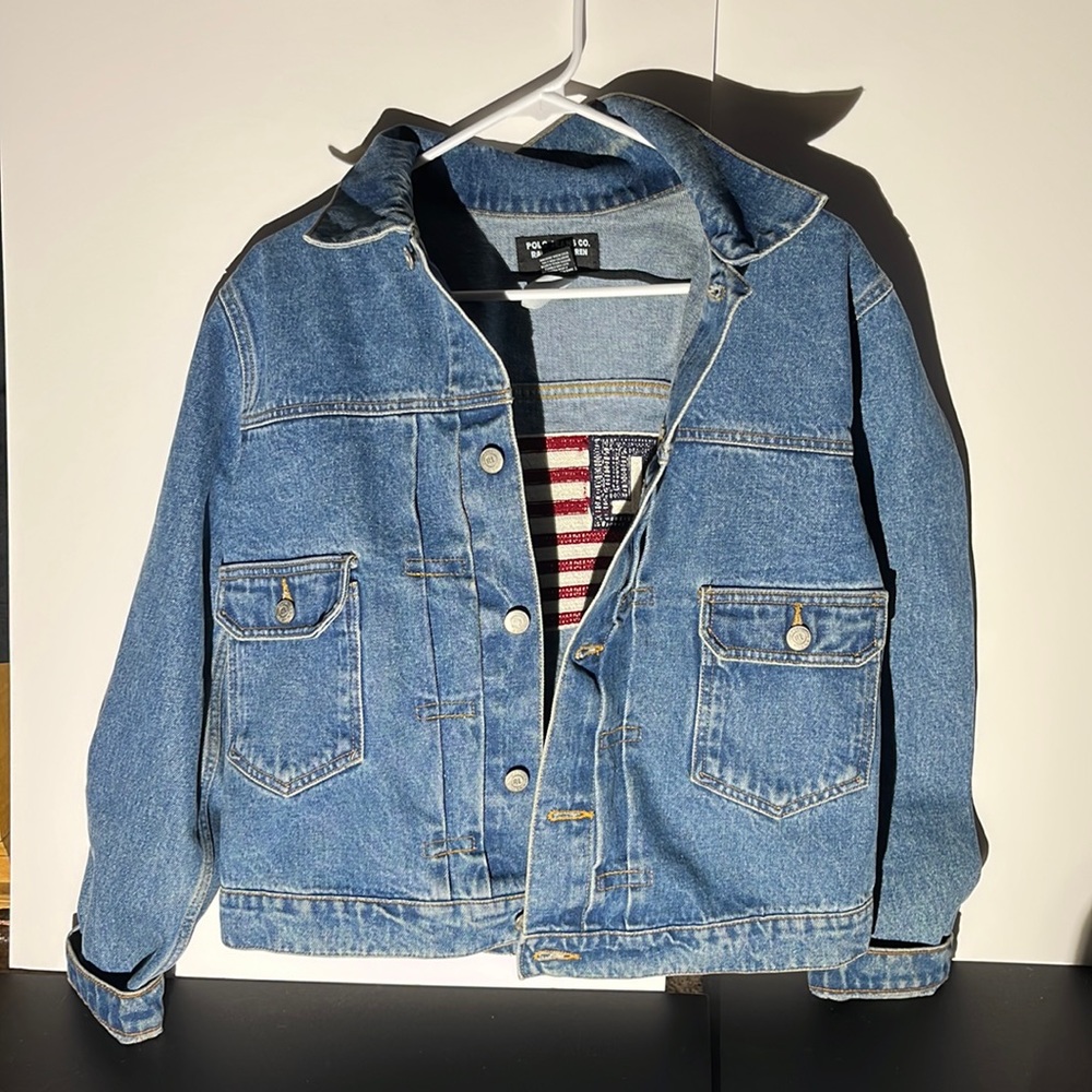 Polo Jeans Co. Ralph Lauren Jean jacket with pockets